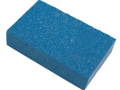 Abrasive Rubber Block, Coarse, Blue, 60 Grit, Garryflex
