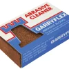 Abrasive Rubber Block, Fine Brown, 240 Grit, Garryflex
