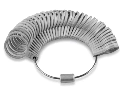 Aluminium Wedding Ring Gauge International Sizes
