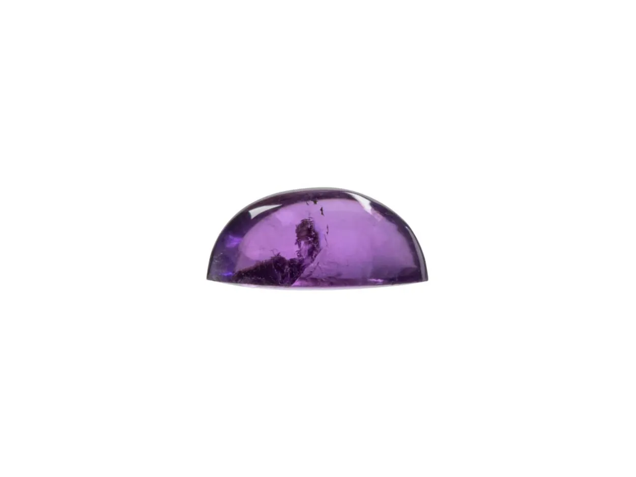 Amethyst, Oval Cabochon, 7x5mm