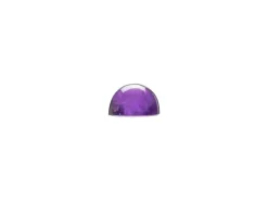 Amethyst, Round Cabochon, 4mm