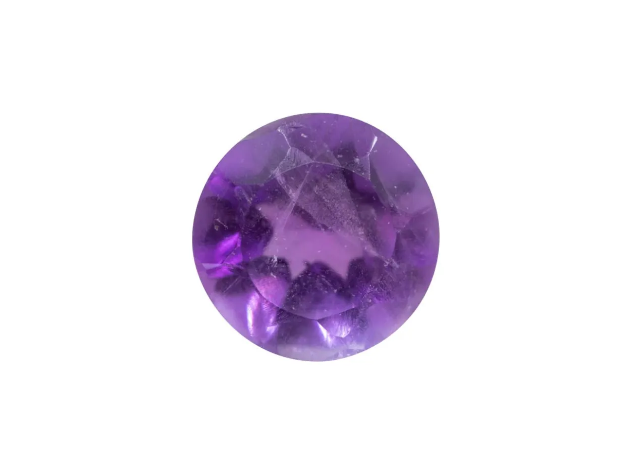 Amethyst, Round, 4mm