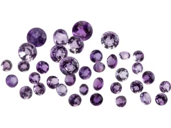 Amethyst, Round, 1.5-3.5mm Mixed Sizes, Pack of 30