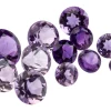 Amethyst, Round, 3mm+ Mixed Sizes, Pack of 12