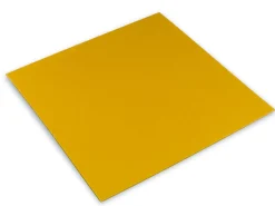 Anodised Coloured Gold Aluminium Sheet 100x100x0.7mm