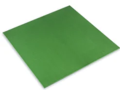 Anodised Coloured Green Aluminium Sheet 100x100x0.7mm