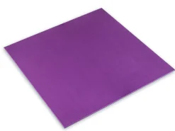Anodised Coloured Purple Aluminium Sheet 100x100x0.7mm