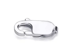 Argentium 960 Silver Lobster Trigger Clasp Catch Oval 10mm