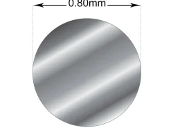 Argentium Silver Solder Medium Round Wire 0.80mm