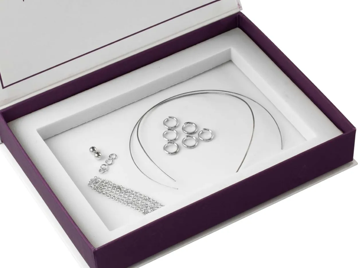 Argentium Silver Tassel Earrings Kit
