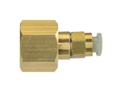 Argon Regulator Female Push Fitting, 3/8 Bsp To 6mm Tube, For Use With Orion Welders