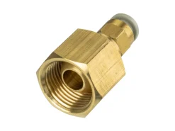 Argon Regulator Female Push Fitting, 3/8 Bsp To 6mm Tube, For Use With Orion Welders