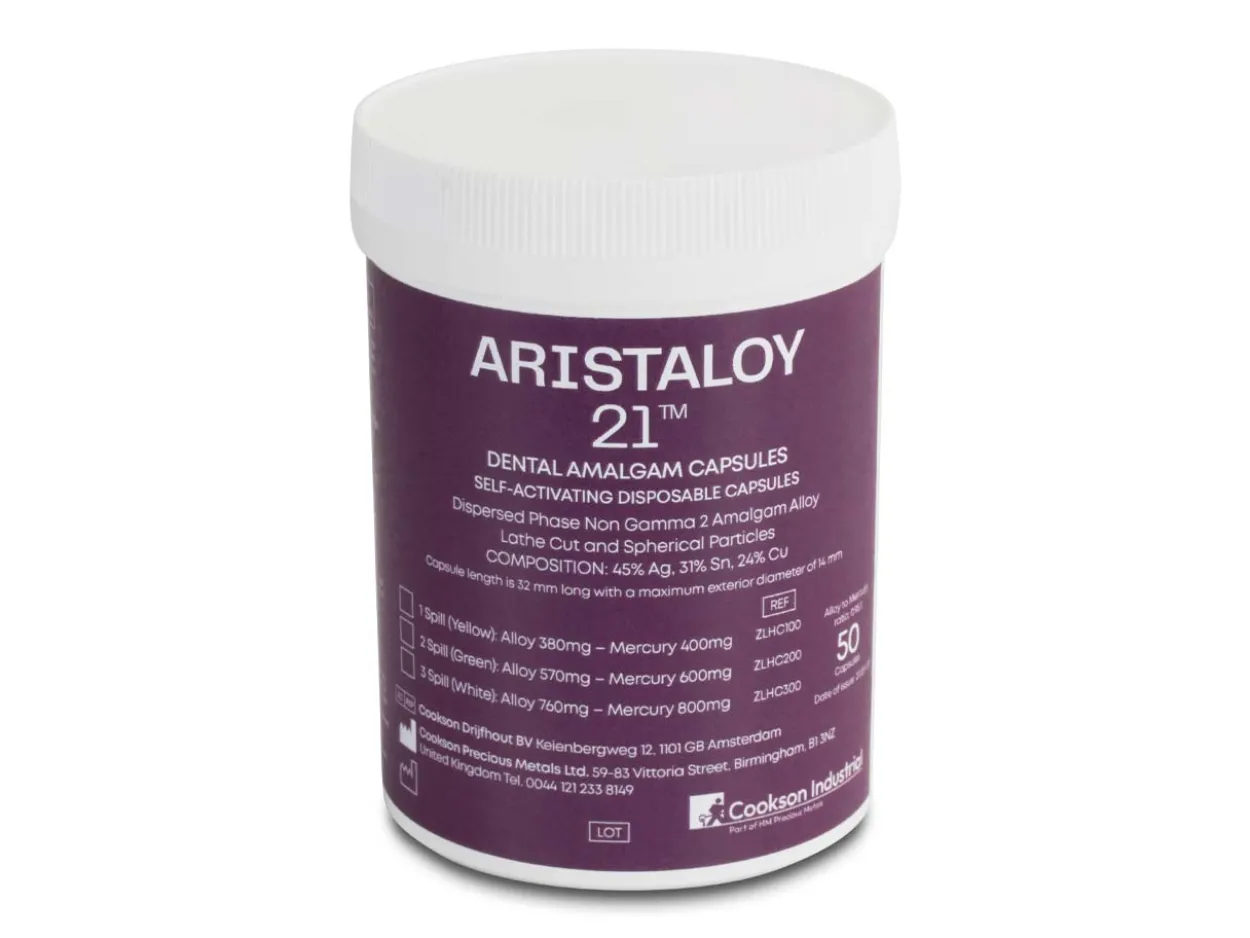 Aristaloy 21 Caps No.1 Spill 50 Yellow Un3506