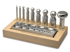 Artisan Round And Oval Combo Doming Set Of 9 Square With Block