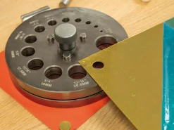Artisan Round Disc Cutter Set Of 14 Sizes, With Box And Pad