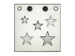 Artisan Star Shape Disc Cutter Set, 5 Sizes