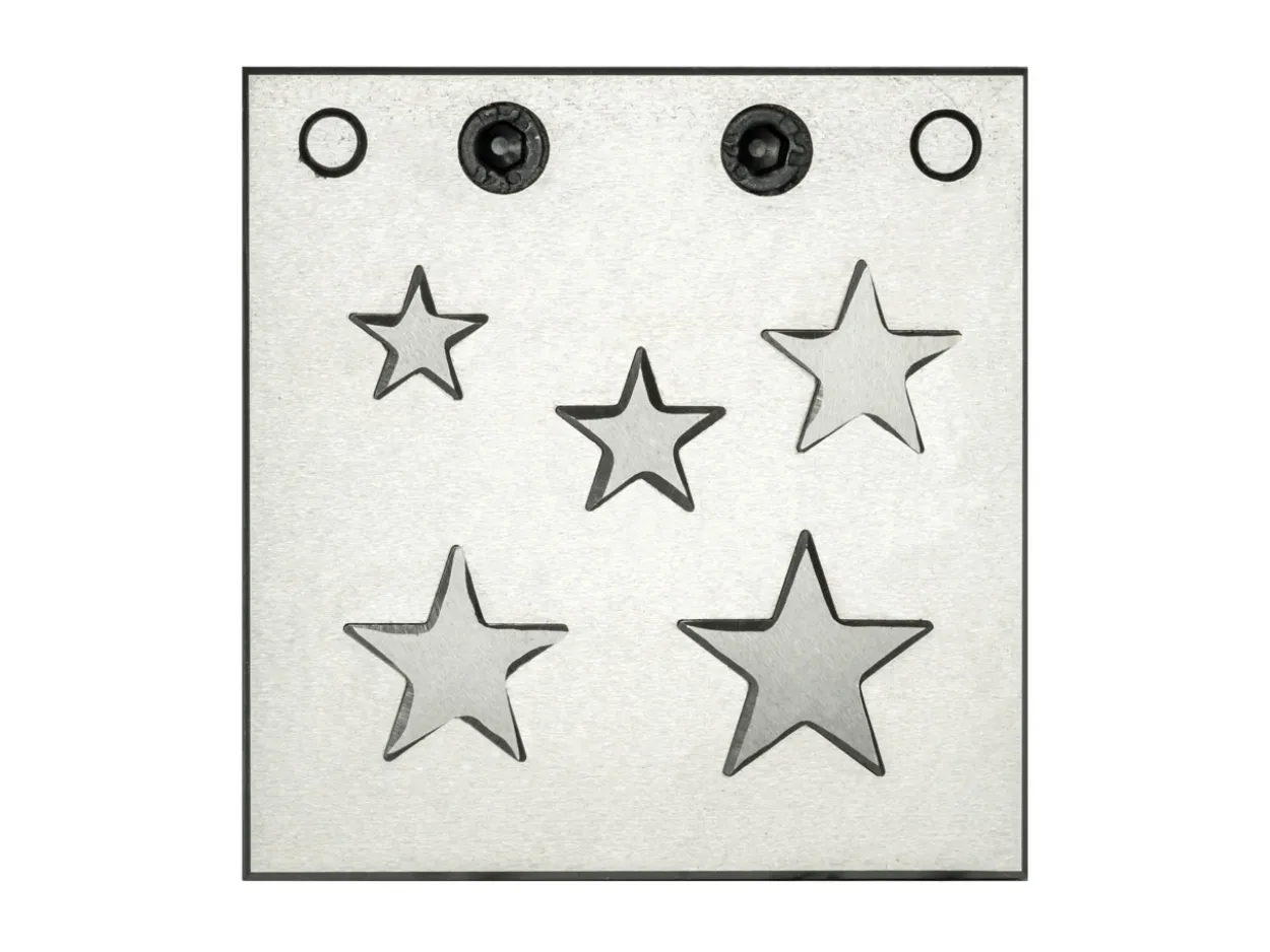 Artisan Star Shape Disc Cutter Set, 5 Sizes