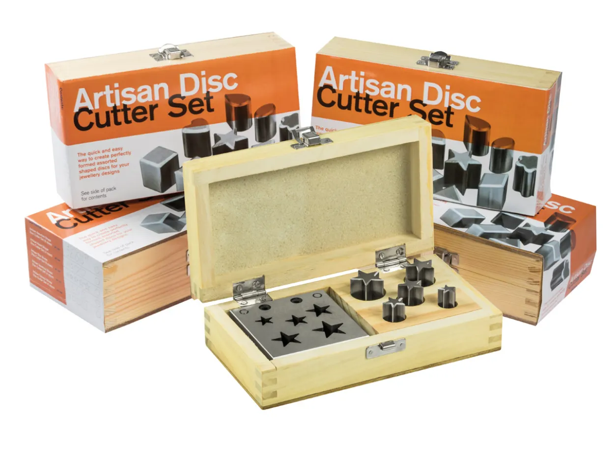 Artisan Star Shape Disc Cutter Set, 5 Sizes