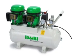 Bambi BB24D 1.0hp, 8 Bar 24 Litre Capacity Compressor