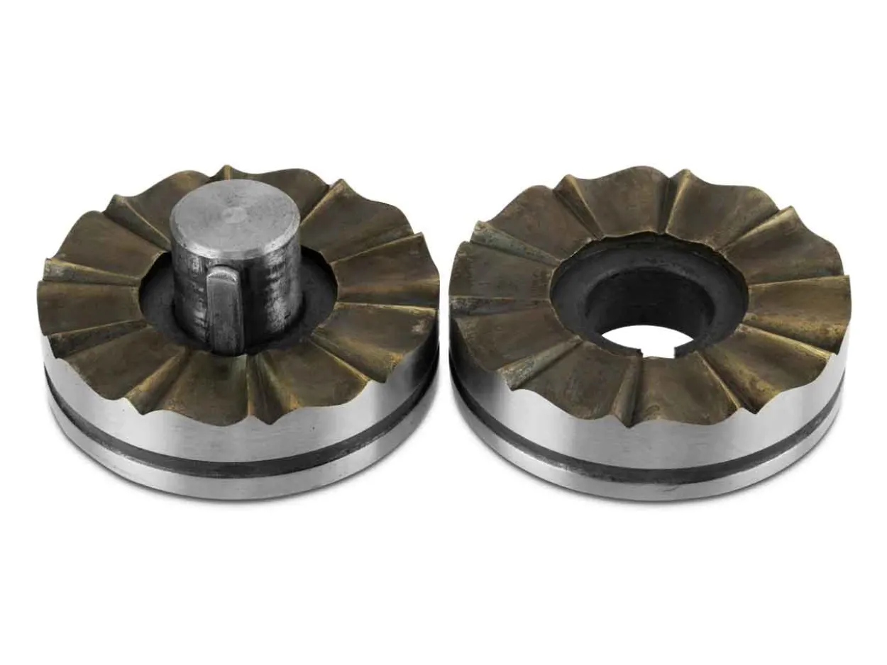 Bangle Forming Press Die, 10 Fancy Scallop Pattern