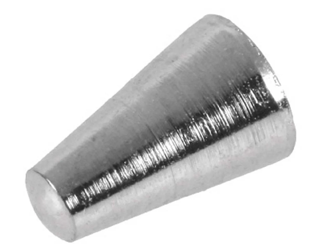 Beadalon Memory Wire Cone End Cap Silver Plated 6.5mm 6 Pieces
