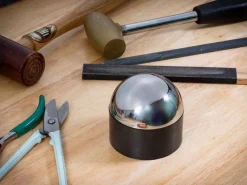 Bench Block Anvil High Dome With Rubber Base