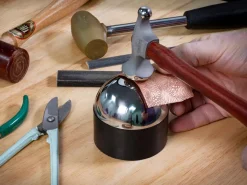 Bench Block Anvil High Dome With Rubber Base