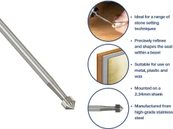 Bench Essentials By Cooksongold Setting Burr 1.8mm
