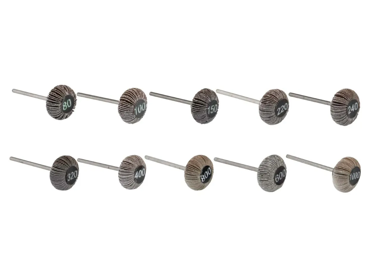 Bench Essentials By Cooksongold Emery Flap Wheel Oval Set