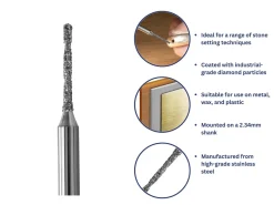 Bench Essentials By Cooksongold Diamond Shank Drill 1.50mm