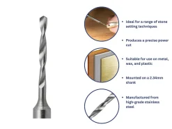 Bench Essentials By Cooksongold Shank Drill 2.30mm
