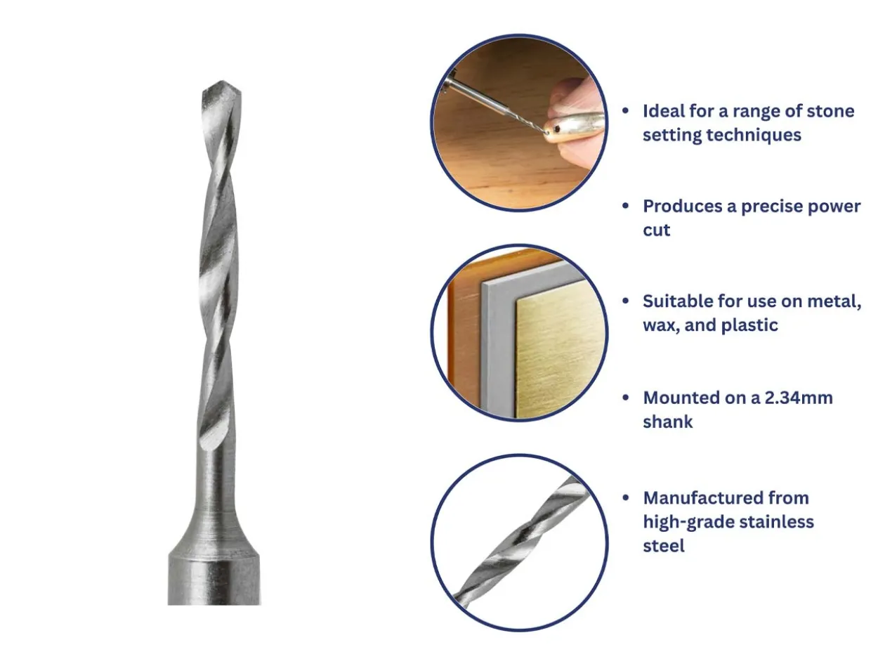 Bench Essentials By Cooksongold Shank Drill 1.70mm