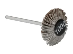Bench Essentials By Cooksongold Emery Flap Wheel, Knife Edge, 1000 Grit
