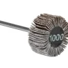Bench Essentials By Cooksongold Emery Flap Wheel, Square Edge, 1000 Grit