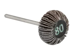 Bench Essentials By Cooksongold Emery Flap Wheel, Oval, 80 Grit