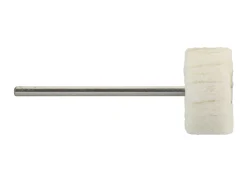 Bench Essentials By Cooksongold Soft Felt Flap Wheel, Mounted, 20mm X 10mm X 2.34mm Shank