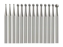 Bench Essentials By Cooksongold Burr Round Set 1.7 - 3.0mm