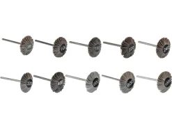 Bench Essentials By Cooksongold Emery Flap Wheel Knife Edge Set