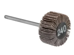 Bench Essentials By Cooksongold Emery Flap Wheel, Square Edge, 240 Grit