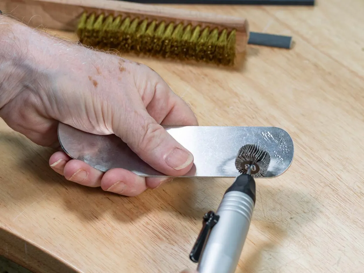 Bench Essentials By Cooksongold Emery Flap Wheel, Square Edge, 240 Grit