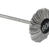 Bench Essentials By Cooksongold Emery Flap Wheel, Knife Edge, 600 Grit