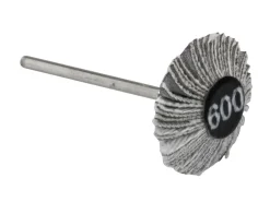 Bench Essentials By Cooksongold Emery Flap Wheel, Knife Edge, 600 Grit