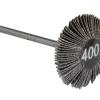 Bench Essentials By Cooksongold Emery Flap Wheel, Knife Edge, 400 Grit