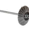Bench Essentials By Cooksongold Emery Flap Wheel, Knife Edge, 320 Grit