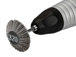 Bench Essentials By Cooksongold Emery Flap Wheel, Knife Edge, 320 Grit
