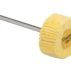 Bench Essentials By Cooksongold Chamois Flap Wheel, Mounted, 20mm X 10mm X 2.34mm Shank