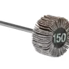 Bench Essentials By Cooksongold Emery Flap Wheel, Square Edge, 150 Grit