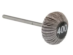 Bench Essentials By Cooksongold Emery Flap Wheel, Oval, 400 Grit