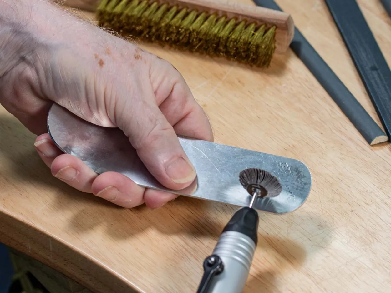 Bench Essentials By Cooksongold Emery Flap Wheel, Knife Edge, 240 Grit