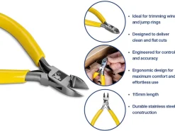 Bench Essentials By Cooksongold Flush Side Cutter 115mm